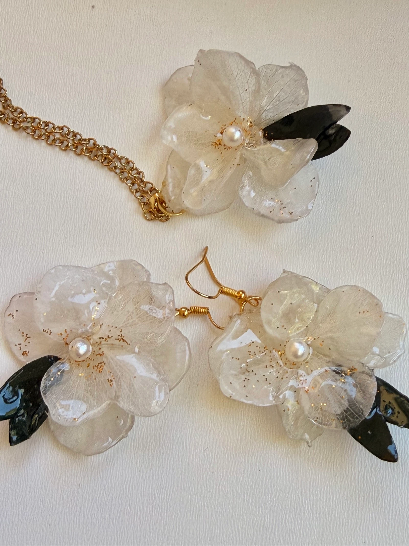 Ketting met oorbellen – photo 2